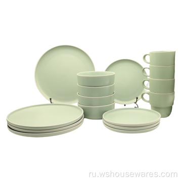 Оптовая 2022 Новый стиль фарфоровые посуды наборы керамики